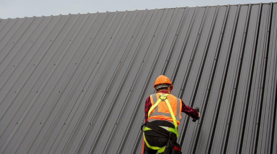 Professional metal roof installation services in Grand Forks Afb, ND